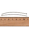 Brass Ball Head Pins X-RP0.6x70mm-AB-4