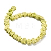Synthetic Coral Dyed Carved Beads BSHE-H114-02A-3