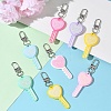 10Pcs Resin Pendant Decorations HJEW-YW00283-4