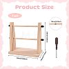 Wood Yarn Holder ODIS-WH0099-288A-2