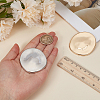 2Pcs 2 Colors Alloy Brooches JEWB-CP0001-58-3