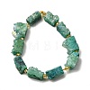 Electroplated Natural Druzy Agate Beads Strands G-R012-A02-06-2