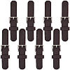 8 Pairs PU Leather Toggle Buckles DIY-GF0012-96A-1