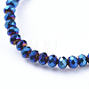 Electroplate Glass Beaded Necklaces NJEW-JN02793-3