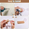 8Sets Column Wood Wall Hooks AJEW-GL0003-35B-4