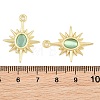 Alloy & Cat Eye Pendants RE-CBA1FD3-14G-4