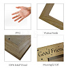 Natural Wood Photo Frames AJEW-WH0292-063-3