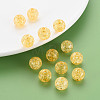 Transparent Crackle Acrylic Beads X-MACR-S373-66A-N13-6