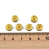 Brass Rhinestone Spacer Beads RB-A014-Z8mm-02G-NF-3
