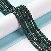 Natural Green Onyx Agate Bead Strands G-G882-4mm-A01-6