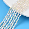 Grade AAA Natural Cultured Freshwater Pearl Beads Strands PEAR-N015-02B-1