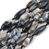 Natural Agate Beads Strands G-NH0052-A01-2