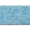 Cubic Zirconia Bead Strands ZIRC-C006-01B-08-1