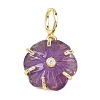 Natural Mixed Stone Carved Pendants G-G330-01G-2