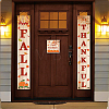 Polyester Hanging Sign for Home Office Front Door Porch Decorations HJEW-WH0023-014-6