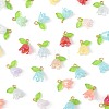 50Pcs Transparent Acrylic Pendants PALLOY-FS00043-03-3