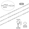 DIY Paperclip Chain Jewelry Making Kits DIY-SC0014-50P-2