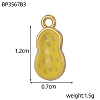 304 Stainless Steel Enamel Pendants STAS-OY011-01G-3