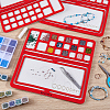 Felt Bead Design Board DIY-WH0419-98B-02-5