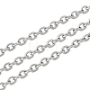 Tarnish Resistant 304 Stainless Steel Cable Chains X-CHS-Q001-15-100m-1