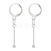 Brass Leverback Earring Findings EJEW-TAC00033-1