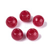 Natural White Jade European Beads G-Q607-01A-12-1