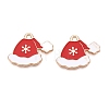 Christmas Theme Alloy Enamel Pendants ENAM-T020-10L-2