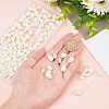 160Pcs 6 Style Glass Pearl Beads HY-AR0001-13-3