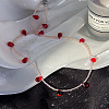 Gothic Resin Red Blood Drop Necklaces ZQ5586-1-1