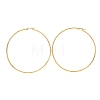 304 Stainless Steel Big Hoop Earrings EJEW-F188-24G-G-1