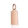Ion Plating(IP) 304 Stainless Steel Pendants STAS-I311-31B-RG-1