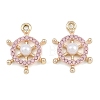 Alloy & Resin & ABS Plastic Pearl Pendants RE-CBA415D-37G-1
