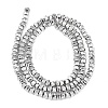 Electroplate Glass Beads Strands GLAA-Q105-03U-2
