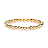 Synthetic Non-magnetic Hematite Beaded Stretch Bracelets for Men Women LS-YP2747-4-1
