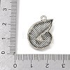 Tibetan Style Alloy Pendants PALLOY-V008-01B-AS-3