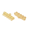 Tibetan Style Alloy Rectangle Links K08QY011-2
