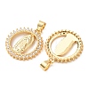 Religion Brass Pendants CU-B197-03G-E-3