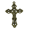 Tibetan Style Alloy Pendants TIBEP-S298-011AB-FF-1