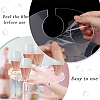 9-Hole Transparent Acrylic Wine Bottle Rack ODIS-WH0025-119A-3