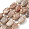 Natural Sunstone Beads Strands G-G453-D01-01-2