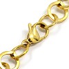 Fashionable 304 Stainless Steel Cable Chain Bracelets STAS-A028-B088G-2