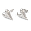 Brass Stud Earrings for Women EJEW-B057-08P-2