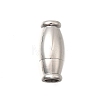 Barrel 304 Stainless Steel Magnetic Clasps STAS-D382-03B-P-1