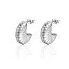 Non-Tarnish 304 Stainless Steel Stud Earrings ER8501-2-1