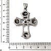 304 Stainless Steel Pendants STAS-Z067-05G-3