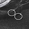 Brass Ball Captive Bead Nose Ring AJEW-G075-01S-02-1