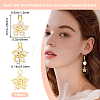 10Pcs Eco-Friendly Rack Plating Brass Micro Pave Clear Cubic Zirconia Charms KK-BBC0015-93-2