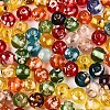 Picasso Baking Paint Glass Seed Beads SEED-N007-38A-02-3