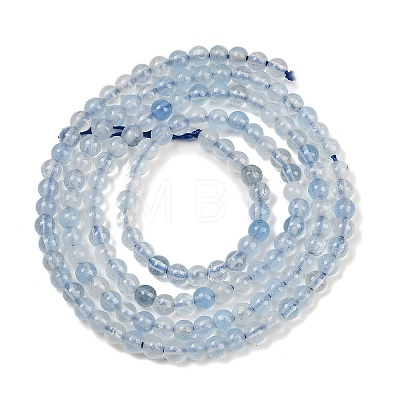 Natural Aquamarine Beads Strands G-A097-B13-03-01-1