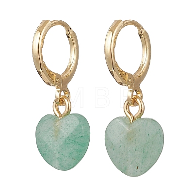 Brass Hoop Earrings EJEW-JE06907-1